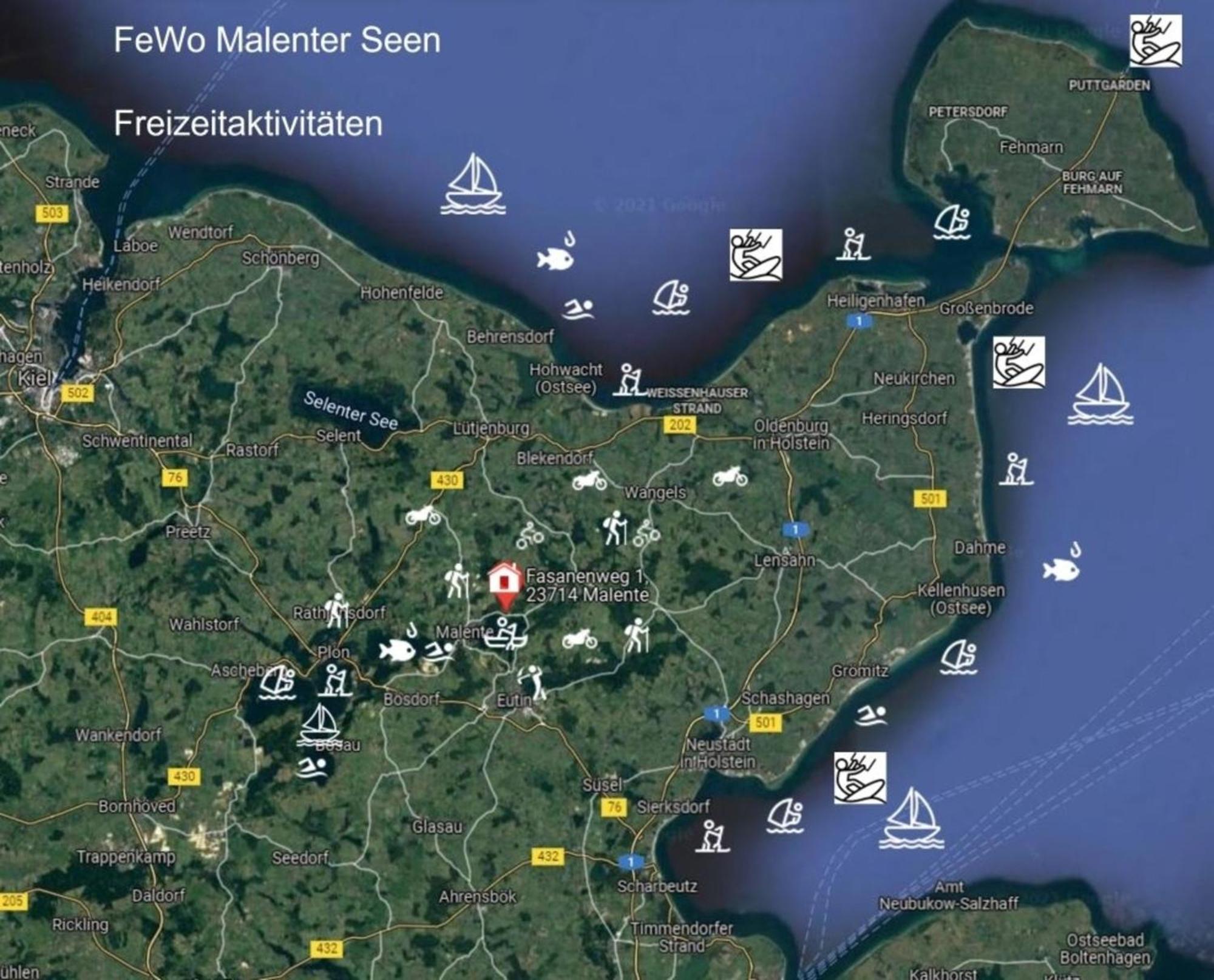 Fewo Backbord Malente Eksteriør bilde